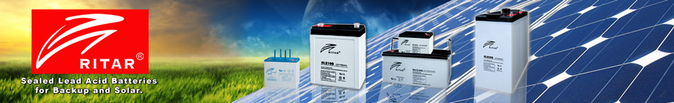 RITAR - Sealed Lead Acid Batteries for Backup and Solar